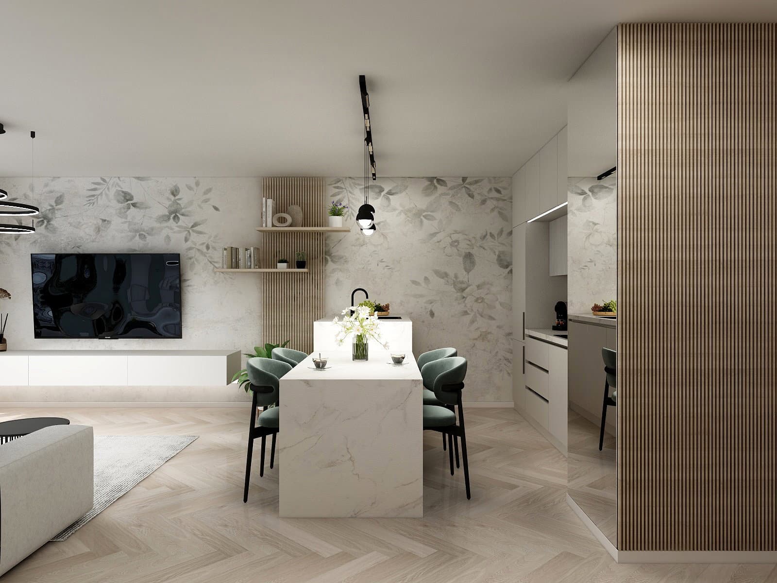 Imagine din proiectul Apartament 12, randări, cadrul 9 din 20