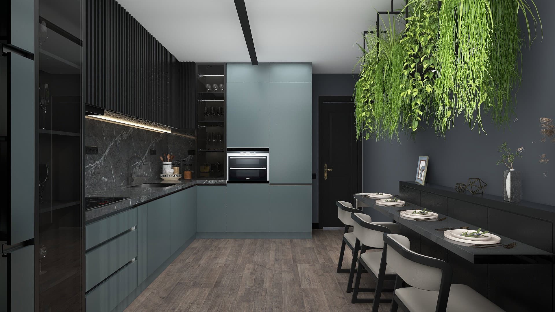 Imagine din proiectul Apartament L.P., randări, cadrul 2 din 14