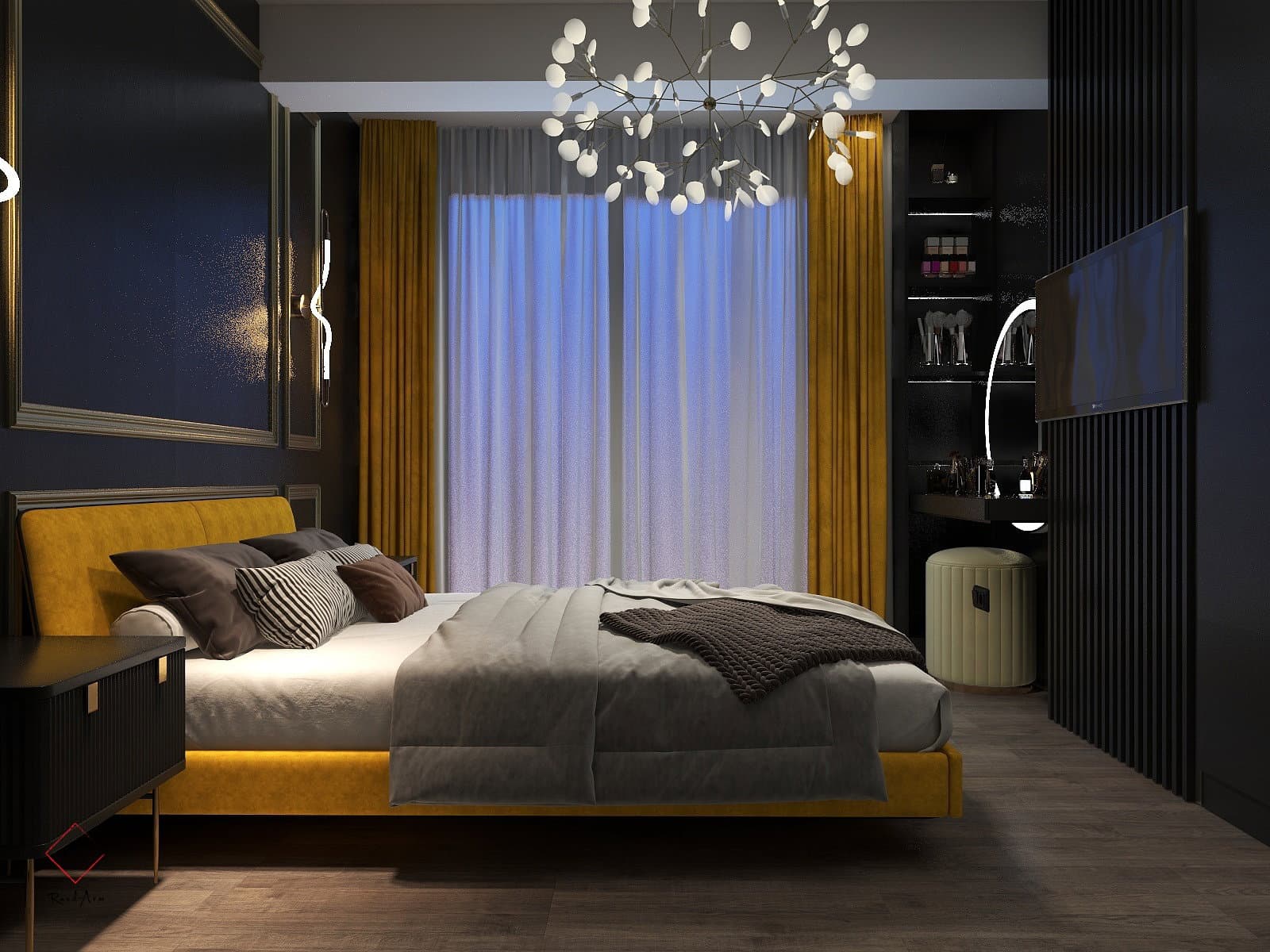 Imagine din proiectul Apartament L.P., randări, cadrul 8 din 14