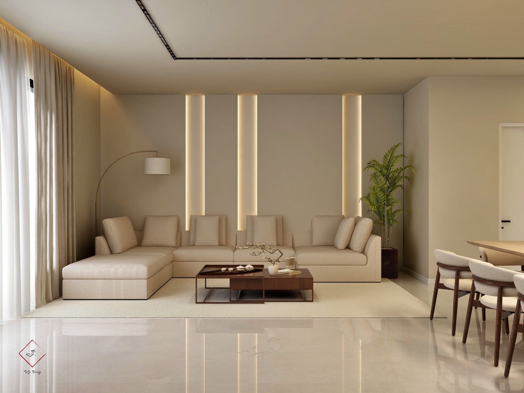 Imagine din proiectul Casa M.G. – parter, cadrul 3 din 5