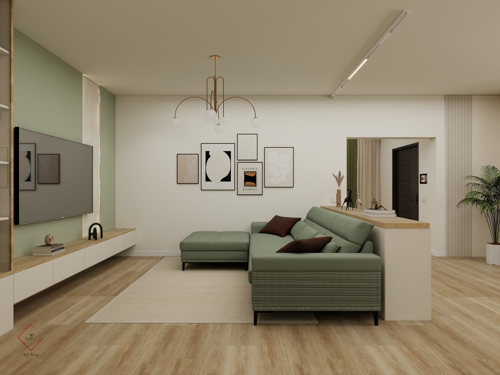 Imagine din proiectul Casa P.O., cadrul 2 din 13