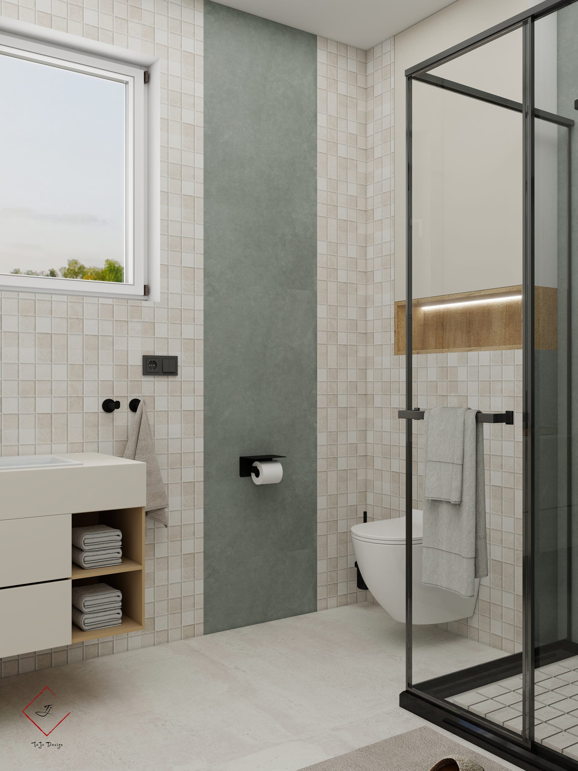 Imagine din proiectul Casa P.O., cadrul 12 din 13