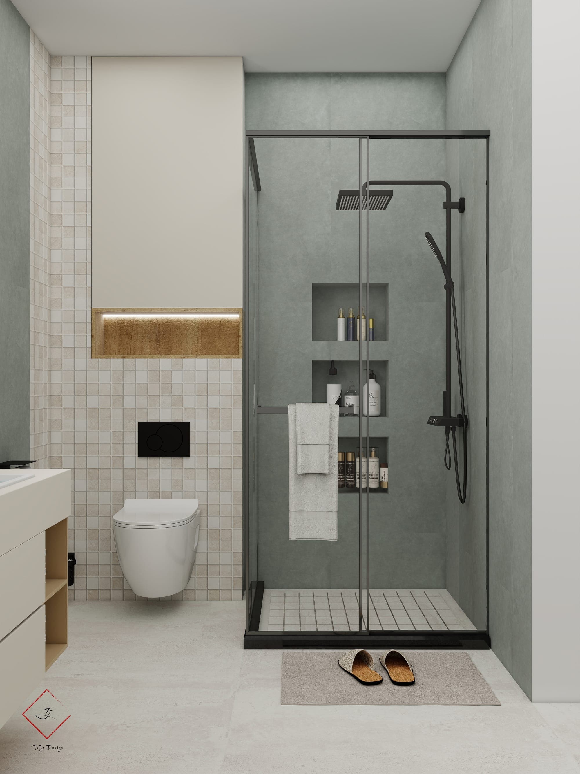 Imagine din proiectul Casa P.O., cadrul 13 din 13