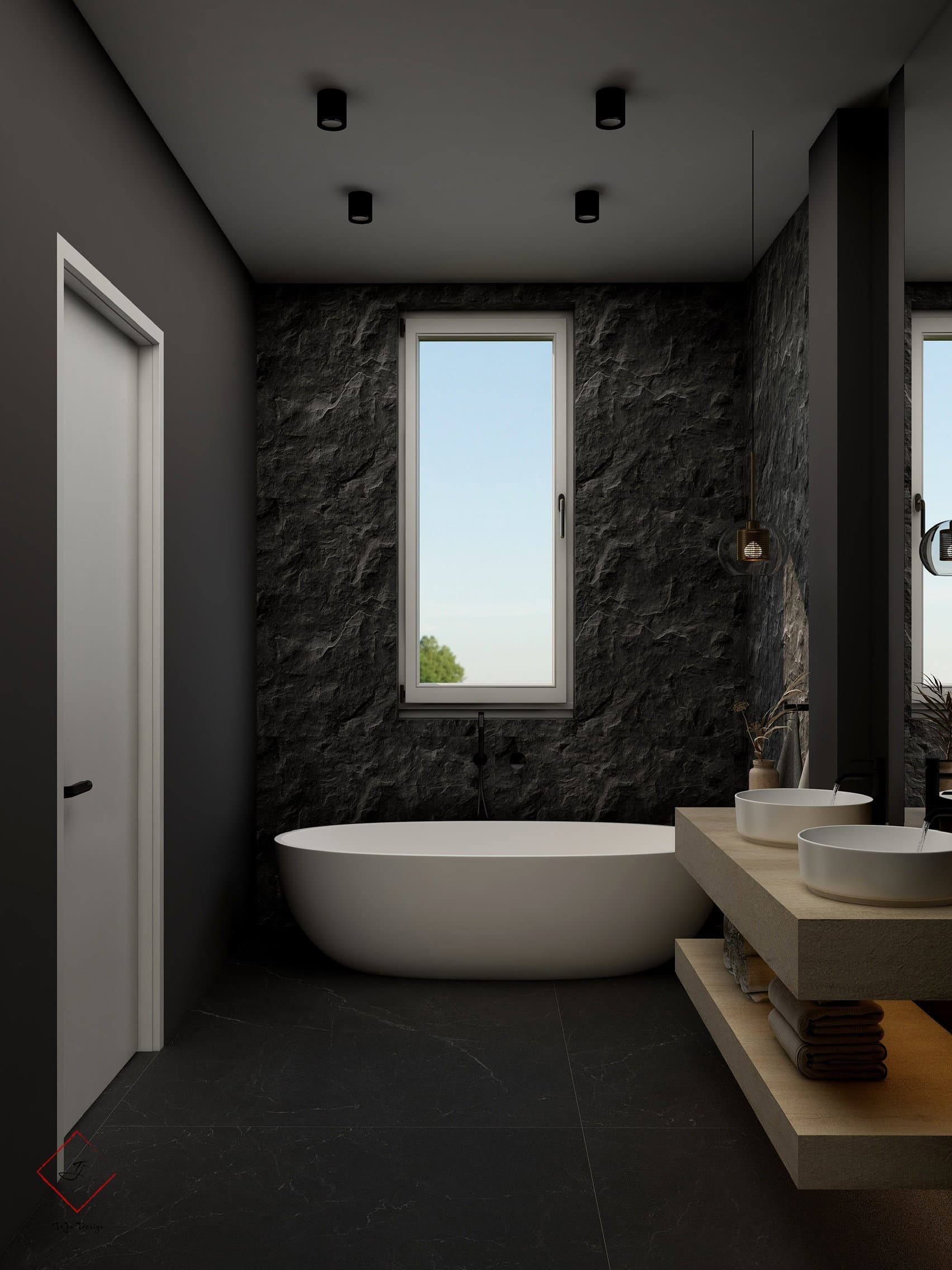 Imagine din proiectul Parter Casa I.B., cadrul 11 din 12